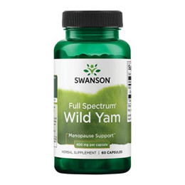 Full Spectrum Wild Yam 400mg - 60caps Swanson