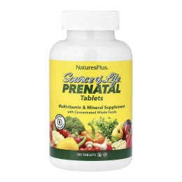 Source Of Life Prenatal - 180 tabs Nature's Plus