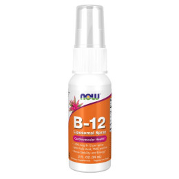 B-12 Liposomal Spray - 59ml (2oz) (Пошкоджена банка) Now Foods