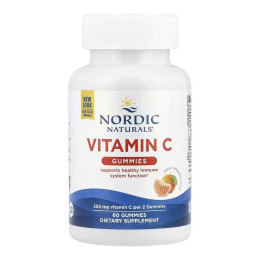 Vitamin C - 60 gummies Nordic Naturals