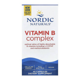 Vitamin B Complex - 45 caps Nordic Naturals
