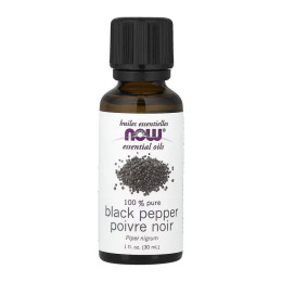 Black Pepper Oil - 30ml Now Foods