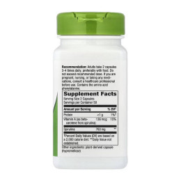 Spirulina Micro-Algae - 100 vcaps Nature's Way