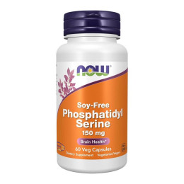 Soy-Free Phosphatidyl Serine 150mg - 60 vcaps Now Foods