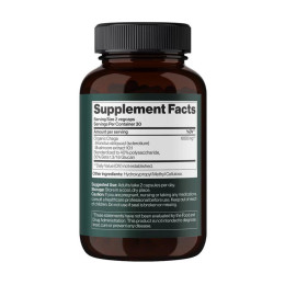 Chaga Mushroom 1000 mg - 60 vegcaps (Пошкоджена банка) Mind Shi