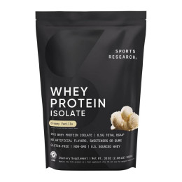Whey Protein Isolate - 940g Creamy Vanilla Sport Research