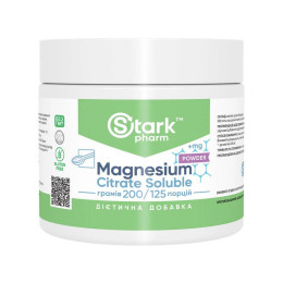 Magnesium Citrate Soluble - 200g Stark Pharm