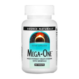 Mega-One™ - 60 tabs (Пошкоджена етикетка) Source Naturals