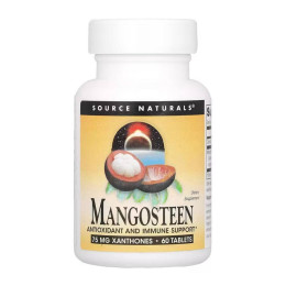 Mangosteen 75mg - 60 tabs (Пошкоджена етикетка) Source Naturals