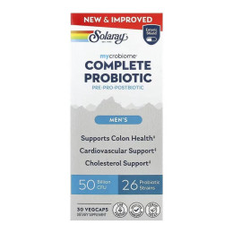 Complete Probiotic Men's - 30 vcaps Solaray