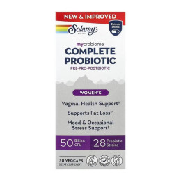 Complete Probiotic Women's - 30 vcaps Solaray