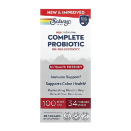 Complete Probiotic Ultimate Potency - 60 vcaps Solaray