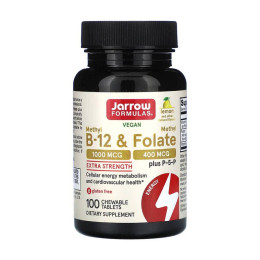 Methyl B-12 & Methyl Folate - 100 tabs Jarrow Formulas