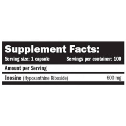 Inosine 600 100caps Amix