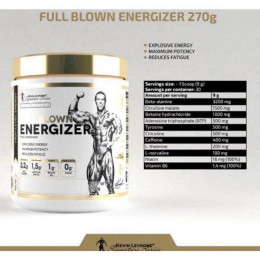 Передтренувальний комплекс Kevin Levrone Full Blown Energizer 270 g (Fruit Massage) Kevin Levrone