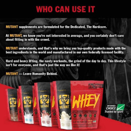 Протеїн Mutant Whey 2270g Core Series NEW (Cookies & Cream) Mutant