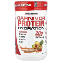 Протеїн MuscleMeds Carnivor Protein Hydration 500 g (Tropical Punch) MuscleMeds