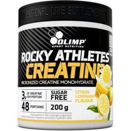 Креатин моногідрат Olimp Rocky Athletes Creatine 200 г, Citrus lemonade Olimp