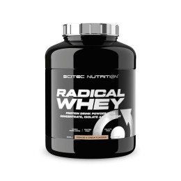 Протеїн Scitec Nutrition Radical Whey 2000 р, Cookies & cream Scitec Nutrition