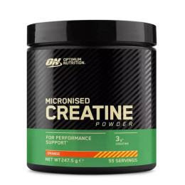 Креатин моногідрат Optimum Nutrition Creatine Micronised 247 г, Orange Optimum Nutrition