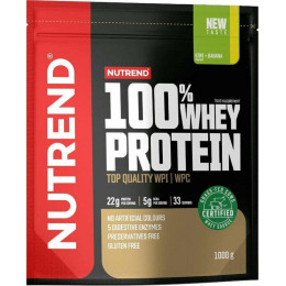 Протеїн Nutrend 100% Whey Protein 1000g (Kiwi+banana) Nutrend