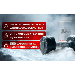 Амінокислотний комплекс Sporter BCAA instant 700 г, вишня Sporter