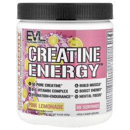 Креатин Evlution Nutrition Creatine Energy™ 225 g (Pink Lemonade) Evlution Nutrition