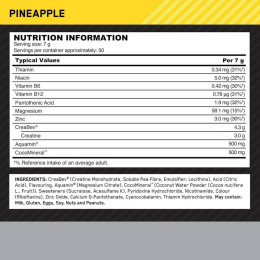 Креатин Optimum Nutrition Creatine Platinum Plus 350 г, Pineapple Optimum Nutrition