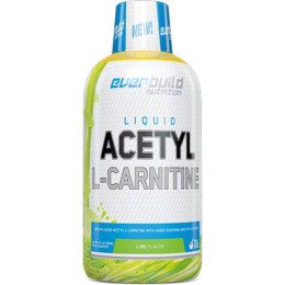 Карнітин Everbuild Nutrition Liquid Acetyl L-Carnitine + Guarana 495 мл, Lime EverBuild