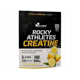 Креатин моногідрат Olimp Rocky Athletes Creatine 500 г, Citrus lemonade Olimp