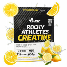 Креатин моногідрат Olimp Rocky Athletes Creatine 500 г, Citrus lemonade Olimp