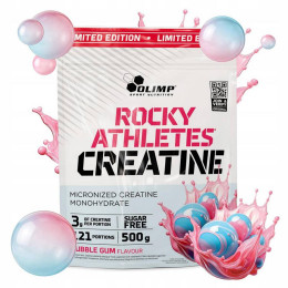 Креатин моногідрат Olimp Rocky Athletes Creatine 500 г, Bubble gum Olimp