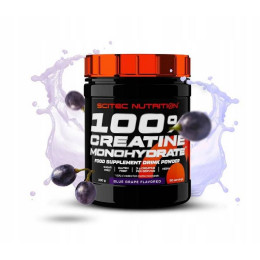 Креатин моногідрат Scitec Nutrition Creatine monohydrate 100% 300 g (Blue grape) Scitec Nutrition