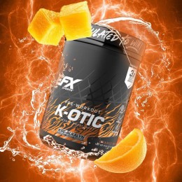 Передтренувальна формула Efx K-otic® Pre-Workout 500 g (Orange Mango) Ground EFX