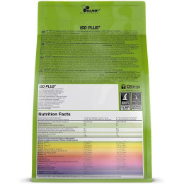 Ізотоник - Енергетик Iso Plus powder 1500 g (Lemon) Olimp