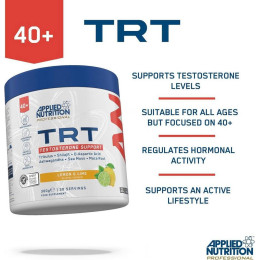 Добавка для підтримання здорового рівня тестостерону Applied Nutrition TRT Testosterone Health 300 г, Lemone & Lime Applied Nutrition