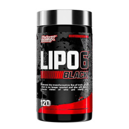 Жироспалювач Nutrex Lipo-6 Black Intense 120 капсул Nutrex