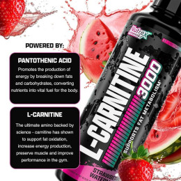 L-карнітин Nutrex Liquid Carnitine 3000 473 ml (Strawberry Watermelon) Nutrex