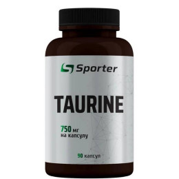 Таурін Sporter Taurine 750 мг 90 капсул Sporter