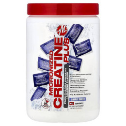 Креатин моногідрат Metabolic Nutrition Micronized Creatine Plus 420 г, Simply Sweet