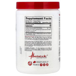 Креатин моногідрат Metabolic Nutrition Micronized Creatine Plus 420 г, Simply Sweet