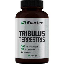 Трибулус террестріс Sporter Tribulus Terrestris 550 мг 120 капсул Sporter
