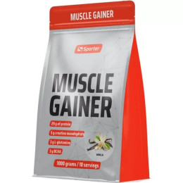 Гейнер Sporter Muscle Gainer 1000 г, ваніль Sporter
