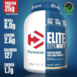 Протеїн Dymatize Nutrition Elite Whey 2170 г, Gourmet Vanilla Dymatize Nutrition