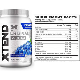Амінокислотний комплекс Scivation Xtend Original 90serv (Blue Raspberry) EU scivation