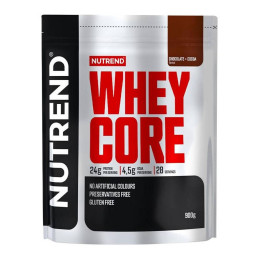 Протеїн Nutrend Whey Core 900g (Chocolate + cocoa) Nutrend
