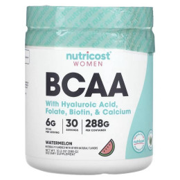 Women, BCAA With Hyaluronic Acid, Folate, Biotin, & Calcium 288 g (Watermelon)