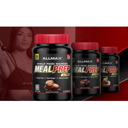 Протеїн AllMax Meal Prep™ Lite 951 g (Vanilla Waffle Cone)