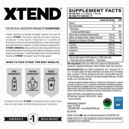 Комплекс амінокислот Scivation Xtend Original 90 serv (Strawberry kiwi) EU scivation