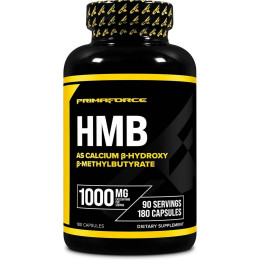Гідроксиметилбутират Primaforce HMB, B-Hydroxy B-Methylbutyrate, 1,000 mg , 180 Capsules Primaforce